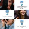 40pcs Dental Toothpick Brushes 1.0mm Blue Floss Pick Brush Interdental Brush Flossing Head Oral Brush Flosser Toothpick Cleaning Tools Oral Care Floss interdental Cleaners Pick interdental toothpicks view 4