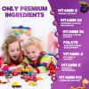 Multivitamin for Kids - Complete Daily Children's Multi Vitamin Gummies with Vitamin D, B Vitamins, Zinc & More - Energy, Memory Focus & Immune Health Support - Natural Berry Flavor Chew - 60 Gummies view 3