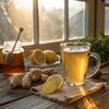 Prince of Peace Instant Lemon Ginger Honey Crystals, 5 Pack of 30 Sachets  Instant Hot or Cold Beverage  Easy to Brew Ginger and Honey Crystals view 3