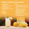 Prince of Peace Instant Lemon Ginger Honey Crystals, 5 Pack of 30 Sachets  Instant Hot or Cold Beverage  Easy to Brew Ginger and Honey Crystals view 4