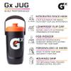 Gatorade Gx Performance Jug, 64oz, Leakproof, Non Slip Grip, Great for Athletes, Black view 2