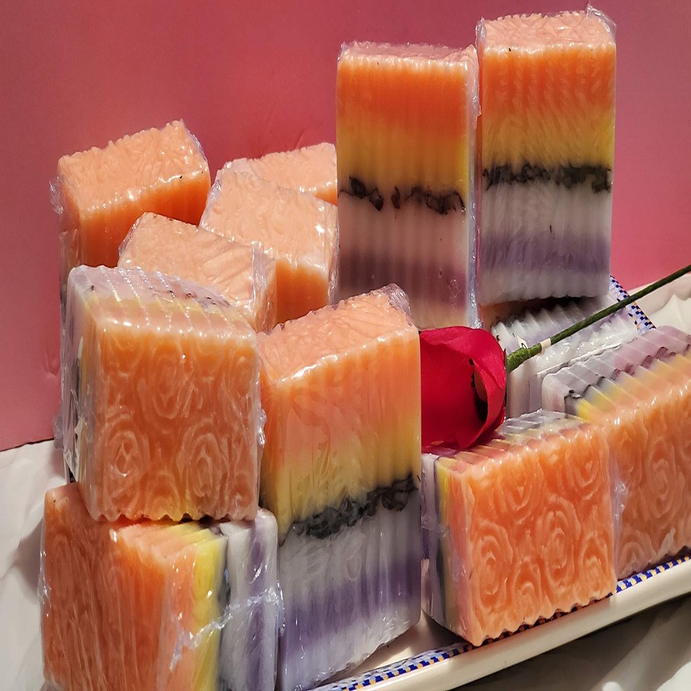 GOAT MILK SOAP PEARLY-VIOLETA BY LILIYA COLLECTION