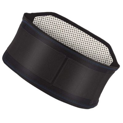 Gym Belts Magnetic Lumbar Support Belt Adjustable Lower Support Self Heating for Men Women Lumbar Lower Black Size XXL Suspender