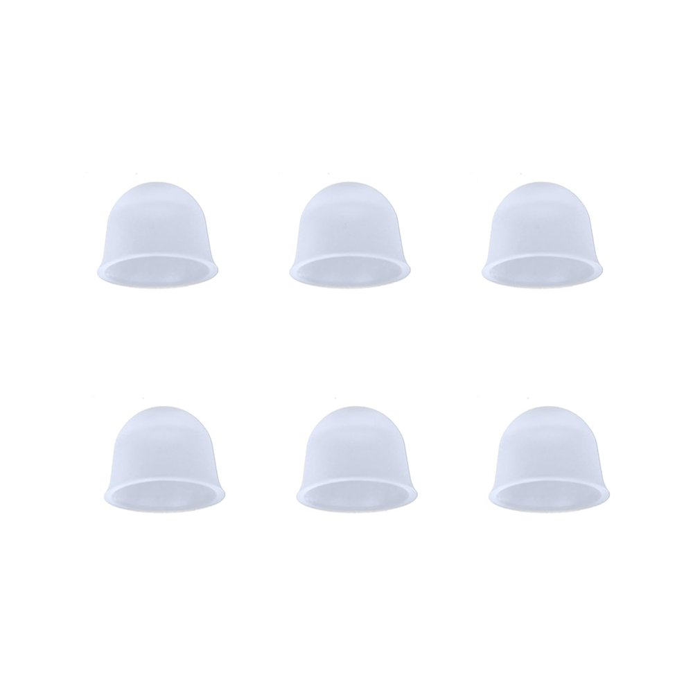 0.47inch/12mm Silicone Ear Domes for Banglijian Hearing Device LS01P - 6-Piece Replacement Set, Secure Fit & Clear Sound, Easy Tool-Free Installation(Large)