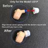 0.47inch/12mm Silicone Ear Domes for Banglijian Hearing Device LS01P - 6-Piece Replacement Set, Secure Fit & Clear Sound, Easy Tool-Free Installation(Large) view 4