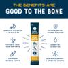 Bare Bones Chicken Bone Broth Instant Powdered Mix | Rich Savory Packets on-the-Go No Artificial Flavors | 100% Grass Fed Keto & Paleo Friendly | 10g Protein | 4 Pack view 4
