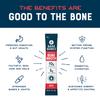 Bare Bones Beef Bone Broth Instant Powdered Mix Packets | 5g Collagen | 10g Protein | Keto & Paleo Friendly | No Artificial Flavors | Rich Savory on-the-go 4 Pack view 3