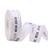 1 Inch White Chiffon Valentines Ribbon, Just for You Ribbon for Gift Wrapping, Holiday Party, Wedding Decorations, 22 Yards Gift Ribbon for Balloons, Sewing, and Floral DIY Decor view 1