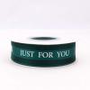 1 Inch Green Chiffon Valentines Ribbon, Just for You Ribbon for Gift Wrapping, Holiday Party, Wedding Decorations, 22 Yards Gift Ribbon for Balloons, Sewing, and Floral DIY Decor view 4