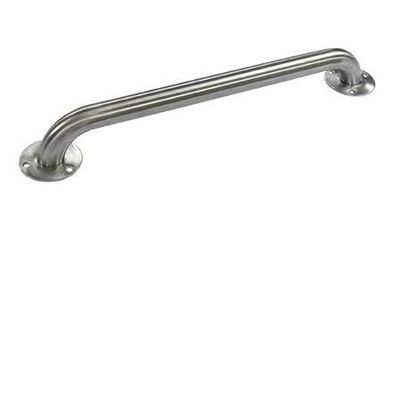 12 Inch Exposed Flange Ada Grab Bar - Stainless Steel