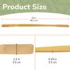BambooMN 25 Inch Bamboo Wooden Shoe Horn Long Handle for Seniors, Men, Women, 2 Units view 2