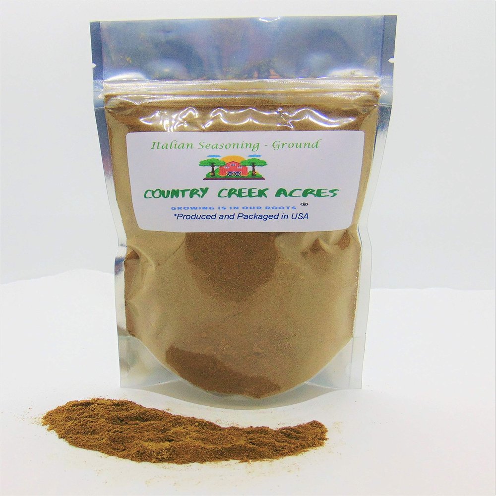 3 lbs Ground Italian Seasoning - A versatile seasoning that makes a fantastic addition to your spice cupboard. - Non-GMO - Country Creek Acres