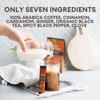 Cusa Tea & Coffee, Dirty Chai Cold Brew. Premium Instant Coffee, Rainforest Alliance Certified Arabica Beans. Drink Mix Packets Ready in Seconds, Makes Hot or Iced Coffee (30 Servings) view 2
