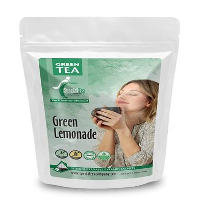 Green Lemonade Green Tea Pyramid 15 Sachets