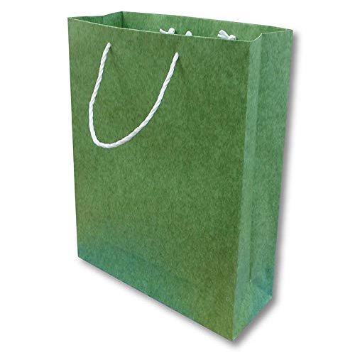 Sakura Shinoko SPBD-MA-10P Paper Bags, W 12.6 x H 15.7 x D 4.5 inches (320 x 400 x 115 mm), Matcha 10 Sheets