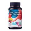 LIVS Children's Multivitamin Gummy - Kids Multivitamin Gummies with Vitamin D2, Omega 3, Zinc, Vitamin C, B12 & More | Gluten-Free, Non-GMO Supplements for Kids  Strawberry, Cherry & Org Taste, 50 Ct view 1
