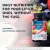 LIVS Children's Multivitamin Gummy - Kids Multivitamin Gummies with Vitamin D2, Omega 3, Zinc, Vitamin C, B12 & More | Gluten-Free, Non-GMO Supplements for Kids  Strawberry, Cherry & Org Taste, 50 Ct view 2