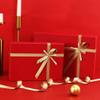 1set Cheerful Year Wrapping Box Red Wedding Container for Candy and Crafts Design for Festive Celebrations view 3