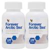 Forever Living - Arctic Sea Omega-3 Supplement - EPA and DHA Blend for Heart, Brain and Eye Health - Gluten-Free - 240 Softgels (Pack of 2) view 1