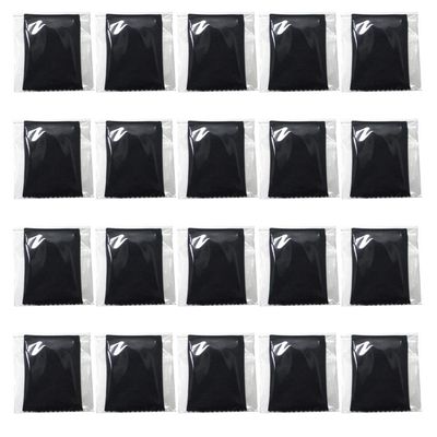 EXCEART 50pcs Microfiber Cleaning Cloths for Glasses Lenses and Jewelry Soft Absorbent for Screen and Cleaning for Delicate Items