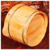 MTFZD Solid Wood Foot Bath Bubble Foot Barrel Pedicure Basin Foot Washing Barrel Thicken Foot Spa Wooden Tub Household Relaxing Massage Bucket Middle-Aged and Elderly (Size : 31x36x19cm) view 2