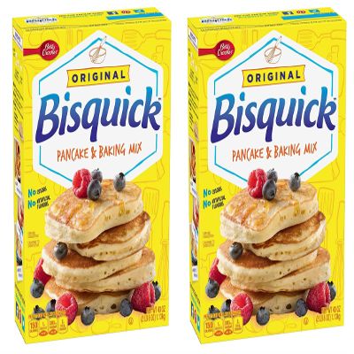 Betty Crocker Bisquick Pancake and Baking Mix, 40 oz, Pack of 2 (St f w)