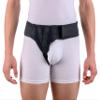 FlexaMed Right Side Inguinal Hernia Groin Belt with Compression Pad Black (M 32-36) view 1