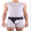 FlexaMed Right Side Inguinal Hernia Groin Belt with Compression Pad Black (M 32-36) view 2