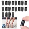 Heel Quick Tips, Black with an Extra Layer Polyurethane Heel Repair Caps, 10 Pairs NonSlip Parties for Graduation Ceremonies Outdoor(Inner Diameter 10mm) view 2