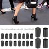 Heel Quick Tips, Black with an Extra Layer Polyurethane Heel Repair Caps, 10 Pairs NonSlip Parties for Graduation Ceremonies Outdoor(Inner Diameter 10mm) view 4