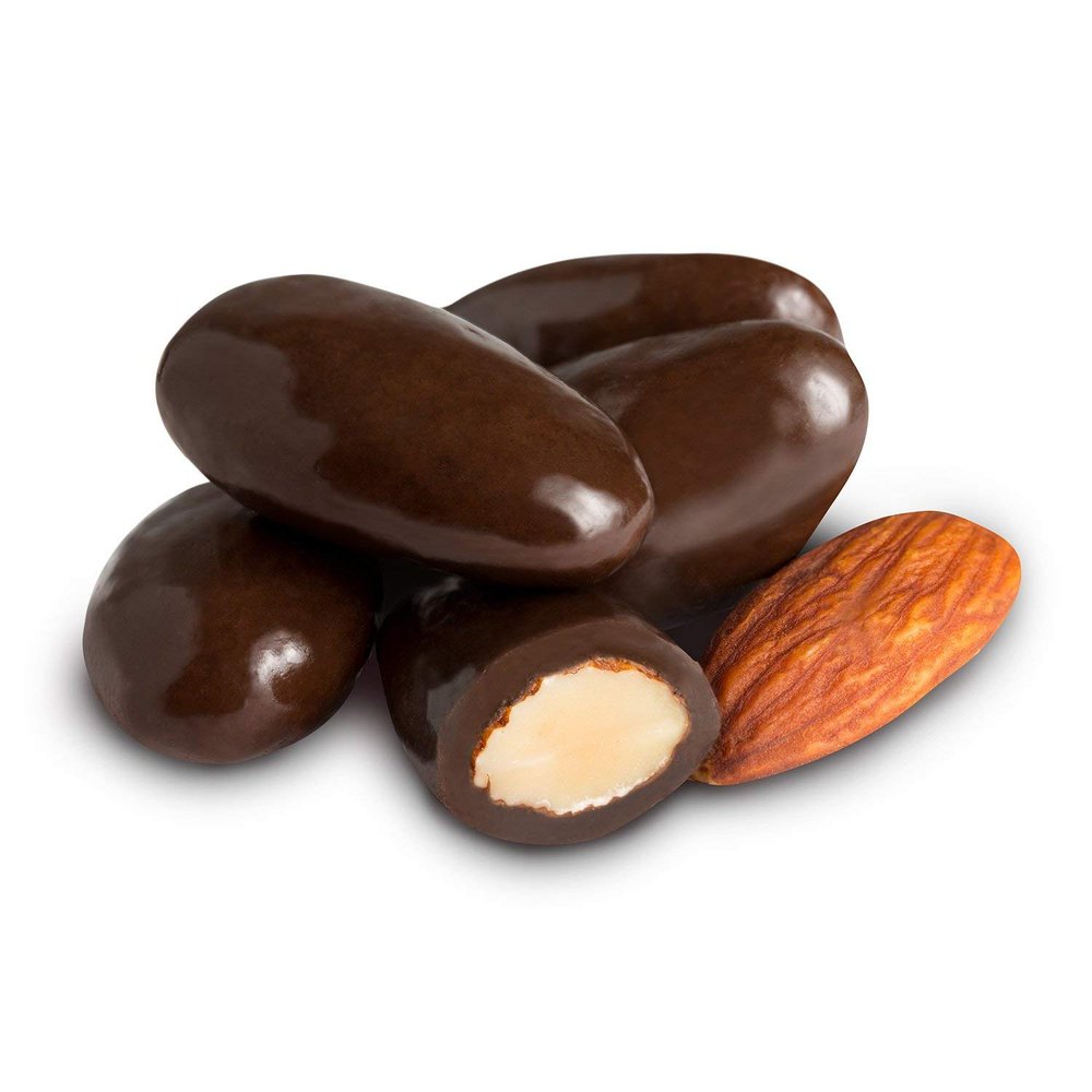 Dulcefina chocolate and Sweets, Dark Chocolate Almonds (2 Lbs)