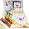 Perfect TEA LOVERS mom or grandma gift, Tazo tea bags, Mug, Cookies, Honey, cinnamon, GET WELL SOON, thinking of you or thank you care package gift basket view 4