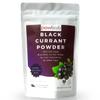 powbab Black Currant Powder - 100% USA Grown Whole Black Currants. No Juice Concentrate, No Added Sugar. Made in USA from Dried Currants Unsweetened. Not Freeze Dried. Non-GMO, No Maltodextrin. (6 oz) view 1