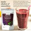 powbab Black Currant Powder - 100% USA Grown Whole Black Currants. No Juice Concentrate, No Added Sugar. Made in USA from Dried Currants Unsweetened. Not Freeze Dried. Non-GMO, No Maltodextrin. (6 oz) view 4