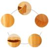 MTFZD Wooden Foot Bath Barrel Pedicure Basin Acupuncture Point Massage Foot Spa Tub Household Fatigue Relief Foot Washing Barrel Middle-Aged and Elderly Health Care Gift view 3