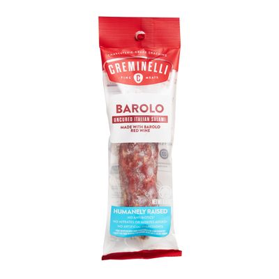 Creminelli Fine Meats Barolo Uncured Italian Salami, 5.5 Ounce -- 9 per case.