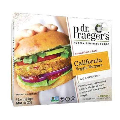 Dr Praegers California Veggie Burger, 10 Ounce -- 6 per case.