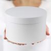 Briful Round Gift Boxes with Lids Set of 4 White Gift Box Assorted Sizes Nesting Gift Boxes for Presents Birthday Bridesmaid Wedding Valentines Christmas Party Favor Boxes view 3