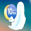Always Always Ultra Thin Size 4 Overnight Pads with Wings Unscented 80 Ct. view 3