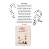 ear2ear - Invisible Ear Lobe Support Patches for Women - Makes Wearing Earrings for Women more comfortable  Ear Care Solution for Pierced Ears - Beauty Accessories - Pack of 30 Earring Stickers view 4