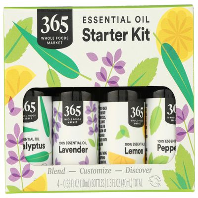 365 by Whole Foods Market Essential Oil Kit Starter, 1.32 FZ