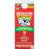Horizon Organic Lactose Free Vitamin D Organic Whole Milk, 0.5 gallon - 6 per case view 1