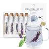 KKOKDAM Fancy Tea Gift Set  Korean Mint Blooming Flowers from South Korea - 5 Premium Flower Tea Sticks, Perfect as Unique Gifts or Gifts for Women view 1