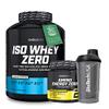 Biotech Usa Iso Whey 2 kg Chocolate + Amino Energy Zero + Whisk view 1