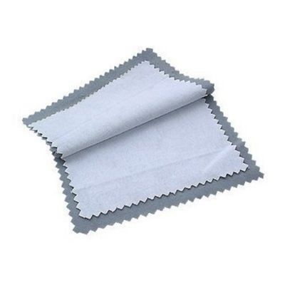 Grey Jewelry Care Cloth for Gold, Silver, Sterling, Platinum - 8x10