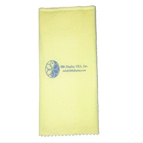 Yellow Jewelry Care Cloth for Gold, Silver, Sterling, Platinum - 11x14
