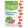 Dr. John's Healthy Sweets Watermelon Lollipops with Zero Sugar, Dye-Free, Plant Based, Keto Friendly, 14 Count, 3.85 OZ view 1