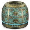 ARVIDSSON Essential Oil Diffuser, 500ml Aromatherapy Diffuser for Home, Ultrasonic Diffusers for Essential Oils, Metal Oil Diffuser with Mist Timer and Color Mood Light, Gift for Women and Men view 1