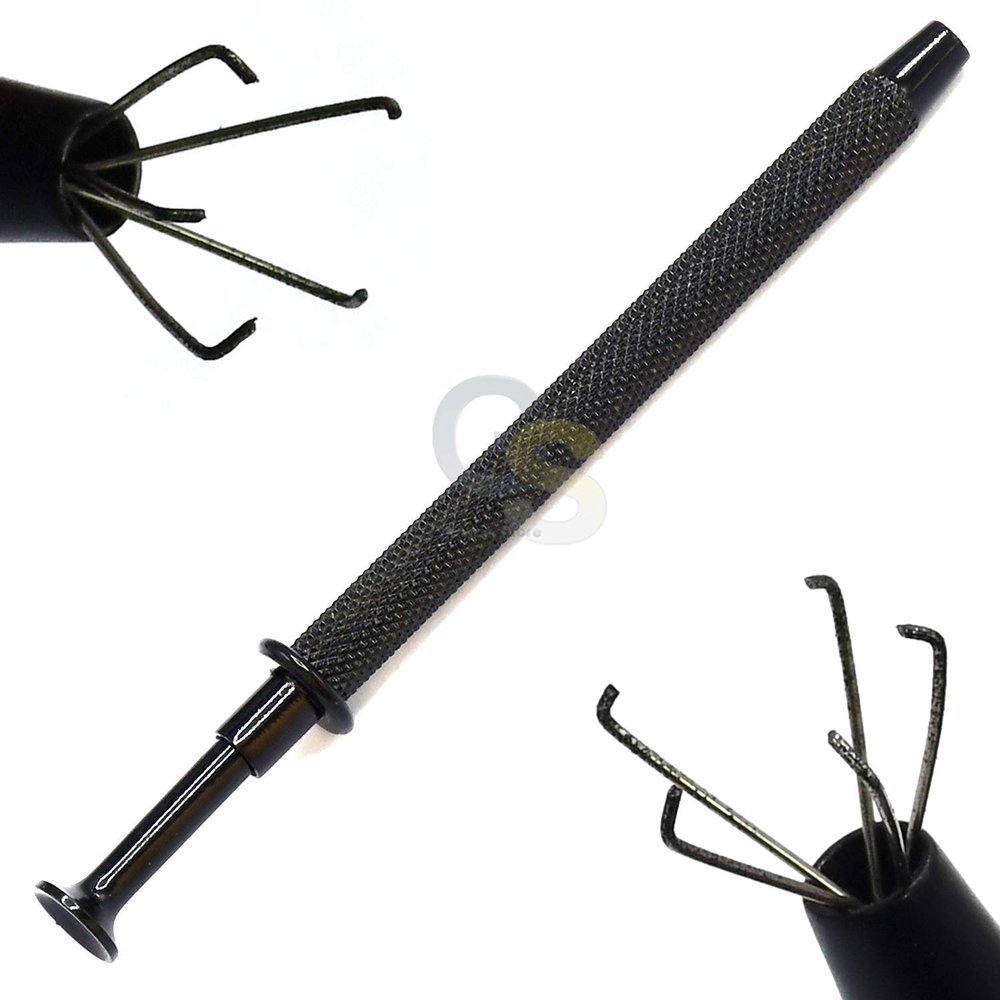 4-1/2 Prong Pick-Up Tool (5 Prong) - Black by G.S Online Store