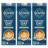 SOWN Organic Oat Creamer Unsweetened - Barista Oat Milk Non Dairy Coffee Creamer - Plant Based, Dairy-Free, Vegan, 0g Added Sugar, Gluten-Free, Non-GMO, Shelf Stable - 32oz (Pack of 3) view 1